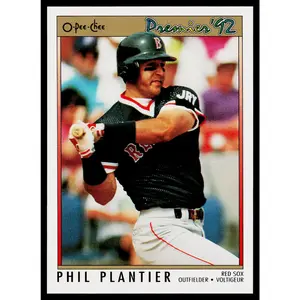 Phil Plantier 1992 O-Pee-Chee Premier #74 Boston Red Sox