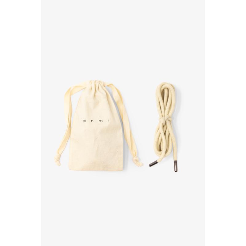 mnml Shoe Lace Belt - Off White
