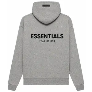 Fear of God Essentials Hoodie Dark Oatmeal OVER SIZE Casual Style Comfortable & Stylish for Everyday Wear
