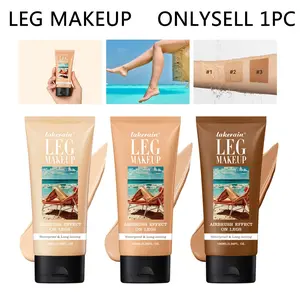 1Pcs Womens Leg Makeup Concealer Cream Coverage Waterproof Even Skin Tone Blackening Socks Cream Leg Care Moisturizer, 1 Piece Beauty Treatment