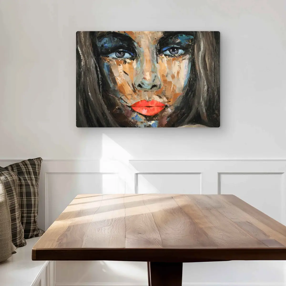 Begin Home Decor C1MP203076XUBA 20 x 30 in. Colorful Portrait - Contemporary Metal Print Wall Art for Bedroom