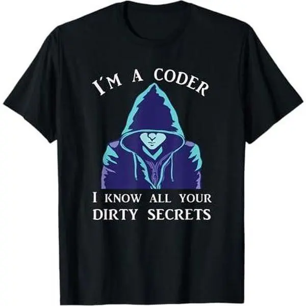 Coder For Software Developer And Software Engineer T-Shirt