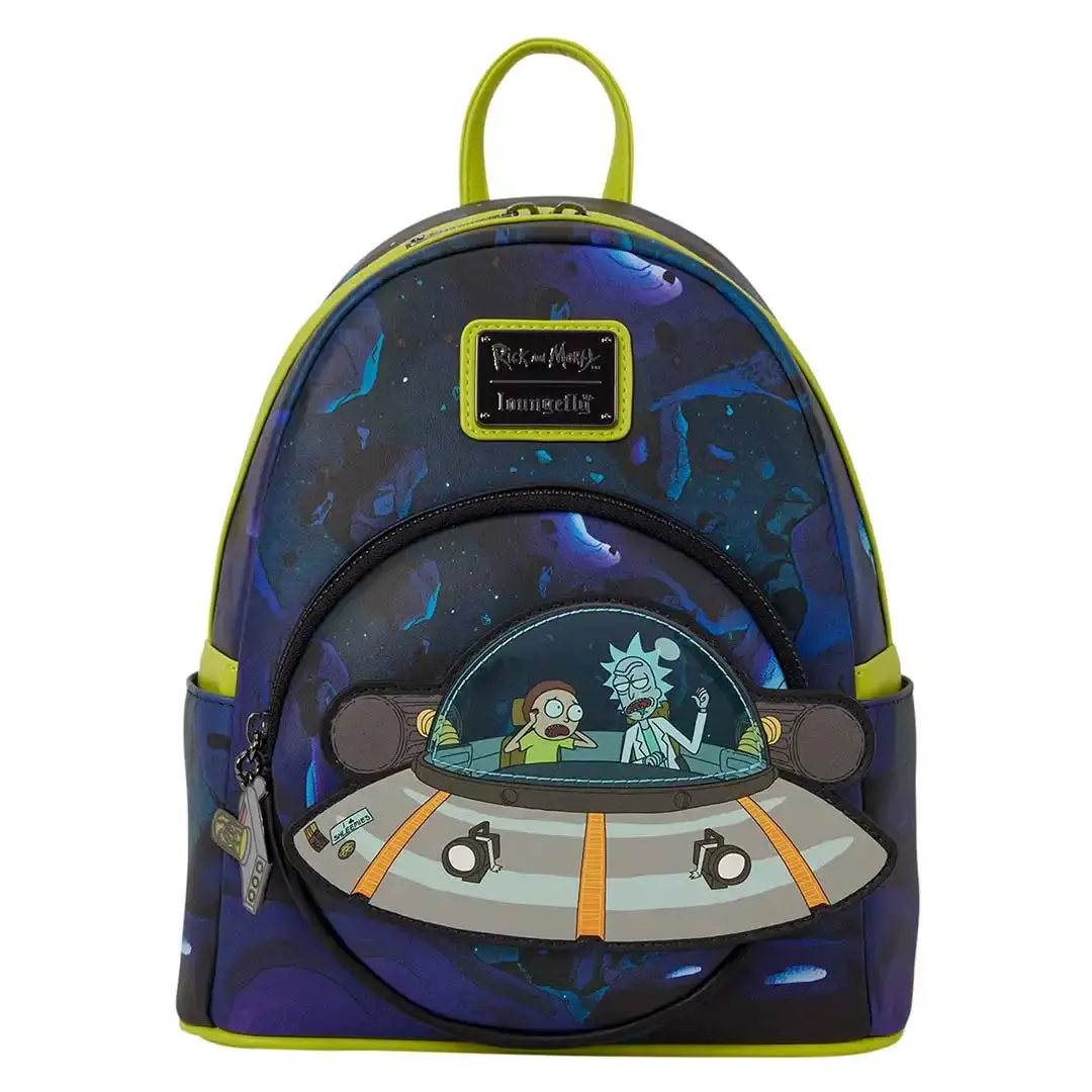Loungefly Cartoon Network Rick and Morty Glow Mini Backpack
