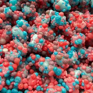 Candy clusters bursting with bold fruity flavor, an irresistible airy crunch and a sweet bite snack