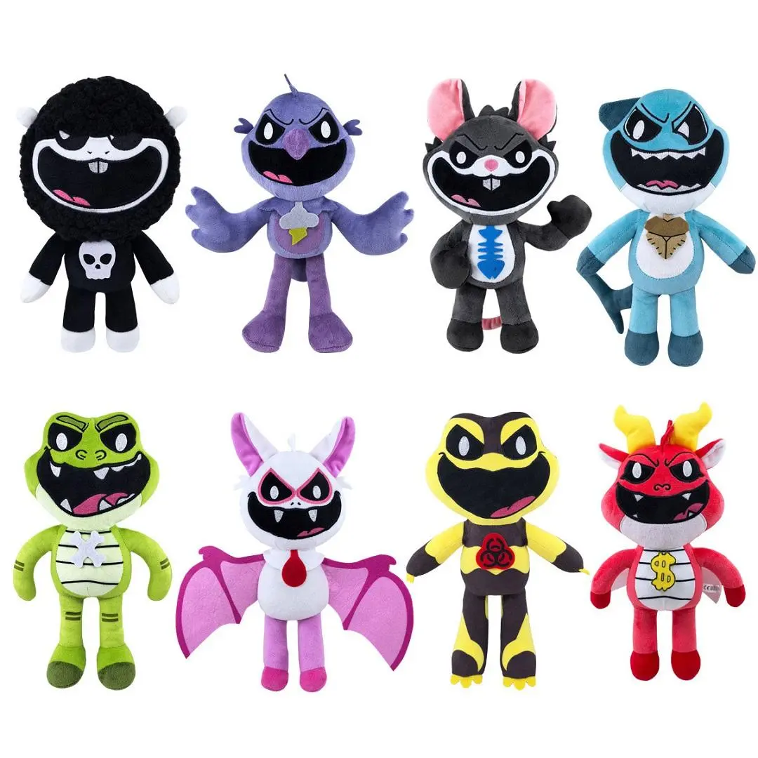 Hot 30CM Nightmare Critters Plush Toy Nightmare Lamb Anime Fluffty Toy Animals Game Role Doll Christmas Plush Toy Gifts for Kids
