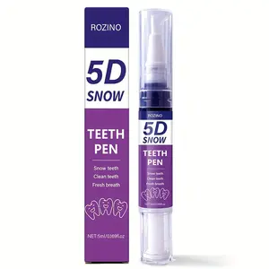 【Ten pack is cheaper】ROZINO 5D Snow Teeth Pen for Clean Teeth & Fresh Breath - Effective Oral Hygiene Tool for Daily Use