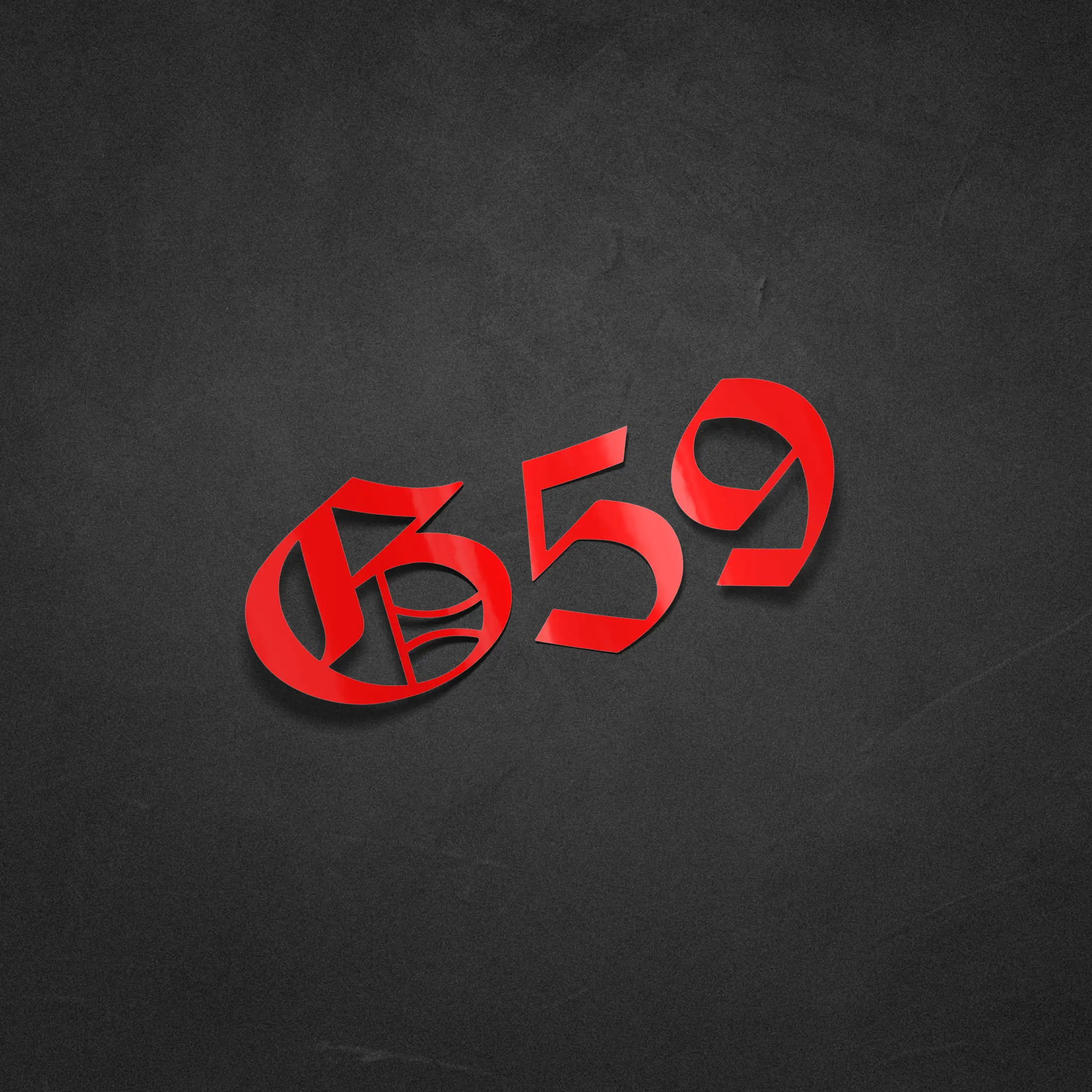 G 59 Decal 5 inches long - GrayDay Sticker waterproof car sticker Vehicle Exterior Decoration