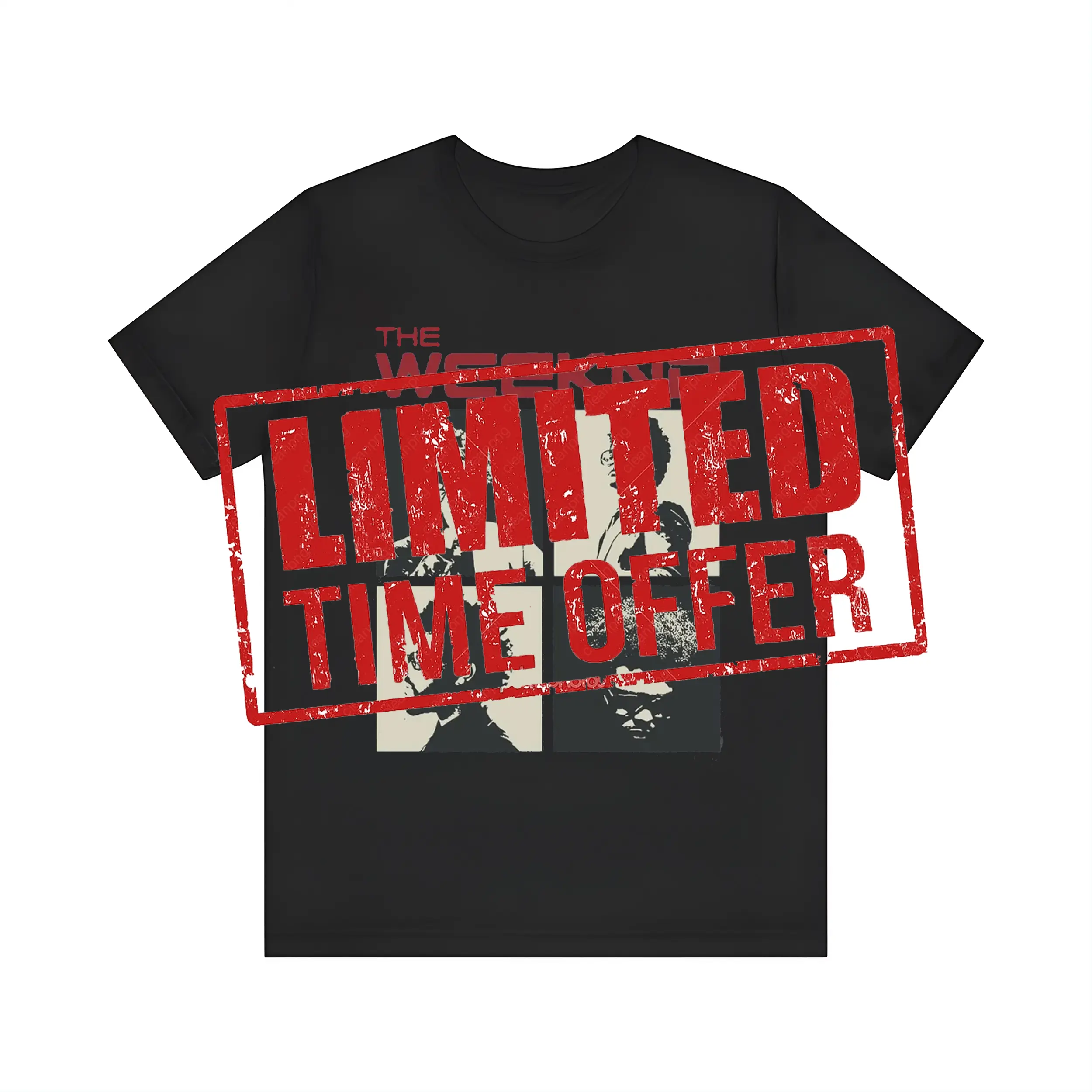 Unisex Classic T-Shirt Showcasing Vintage R&B Style and Starboy-Inspired Aesthetics