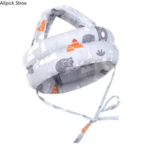 Baby Safety Head Protector Hat, Toddler Anti-Fall Walking Helmet with Soft Cushion Padding, Breathable Lightweight Head Protection Cap for Crawling, Walking and Playtime, Adjustable Baby Bumper Helmet for Infants, Learning to Walk Essentials