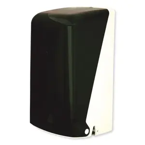 212 MAIN Wall-Mounted Plastic Toilet Paper Dispenser - 2-Roll Auto Drop, Smoke Finish, Fits Standard Rolls, Household Bath Tissue Dispenser