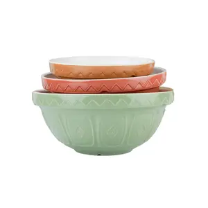 Mason Cash The Greenhouse Mixing Bowls | Set of 3