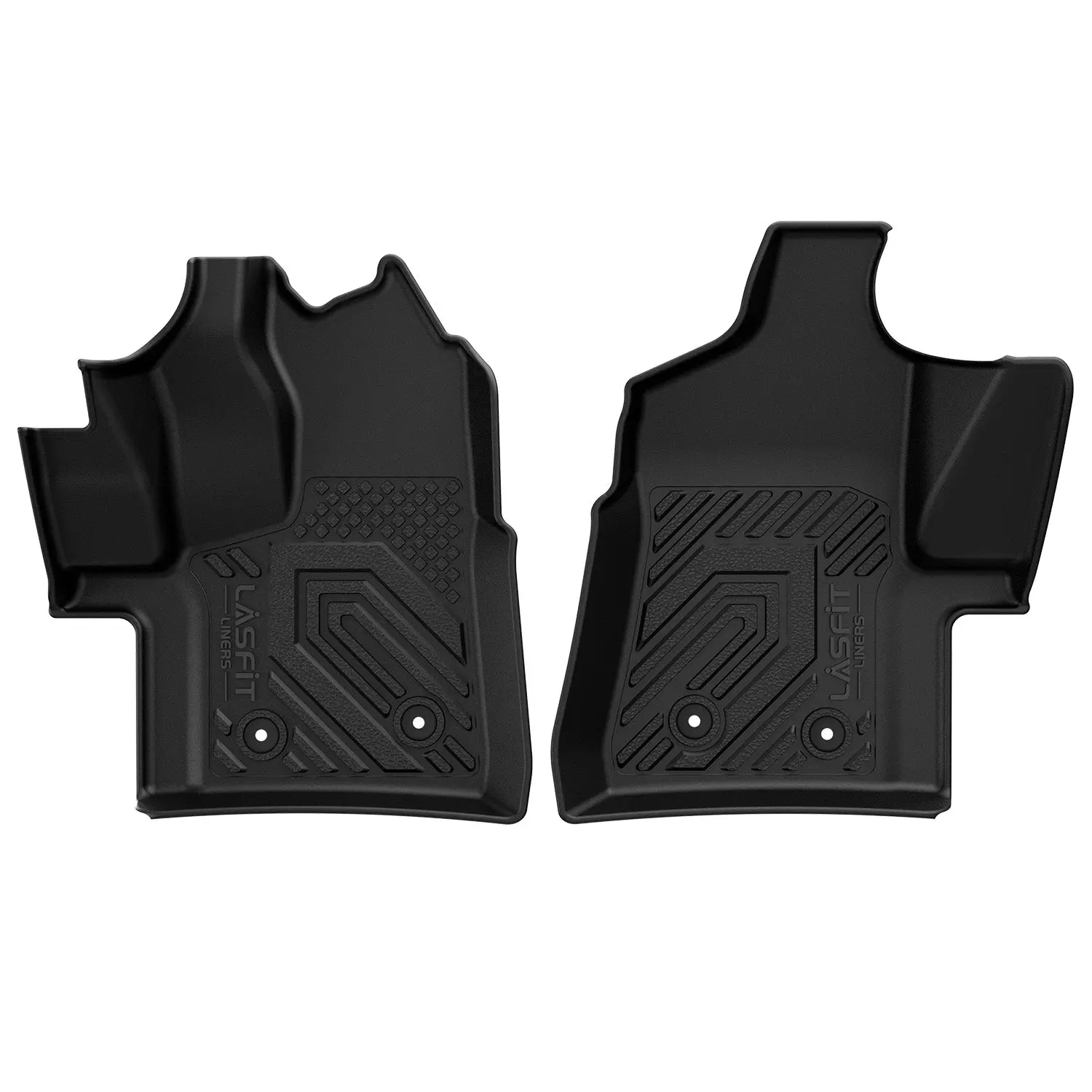 Lasfit fit for 2020-2026 Ford Transit Floor Mats 1st Row, Fit Vinyl Floor Only, Don't Fit Transit Connect