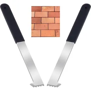 2 count Paver Puller Extractor, 9 inch Carbon Steel Paver  for Garden Lawn Yard Patio Brick Block Interlocking Stone Replacement