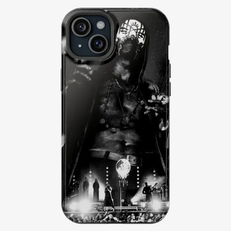 Sleep Token Themed Phone Case Premium Matte Texture, Protection, Shockproof, Anti-Drop, Anti-Fingerprint For IPhone 17-12, Pro Max, Pro Plus, and Samsung S25-22 Protection Safety