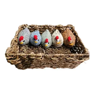 Crochet Chickens Amigurumi Plushies, Cute Gifts