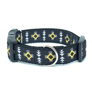 Tribal Aztec Native Dog Collar