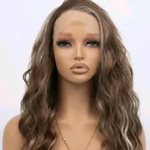 Watered Souls Kennedy in Honey Spice.  20", 13x6, 120 density, Scandinavian hairlne.  Heat Tolerance 350. She comes with a free wig cap and free gift. gifts with purchase must be returned with any retuened purchase.CK149