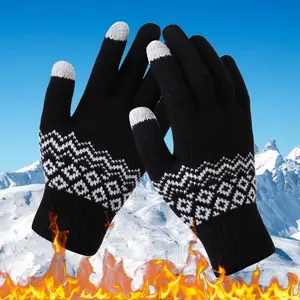 Gloves for Women Warm Touchscreen Gloves Windproof Driving Gloves Thermal Fleece Lined Gloves Soft Texting