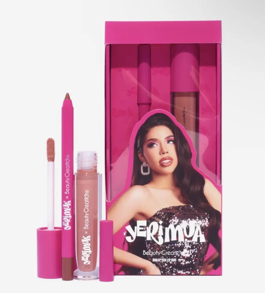 Yeri Mua Lip Combo - Lipstick & Gloss Set for Daily Makeup Use
