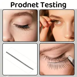 High-Quality Self-Adhesive Eyelash Glue Strips, Reusable Long-Lasting Lashes Adhesive, Portable Storage Box Included, Suitable for Dense Mink Lashes