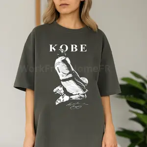Vintage 90s Kobe Bryant Comfort Colors Basketball Legend Retro Style Shirt Gift for Fans