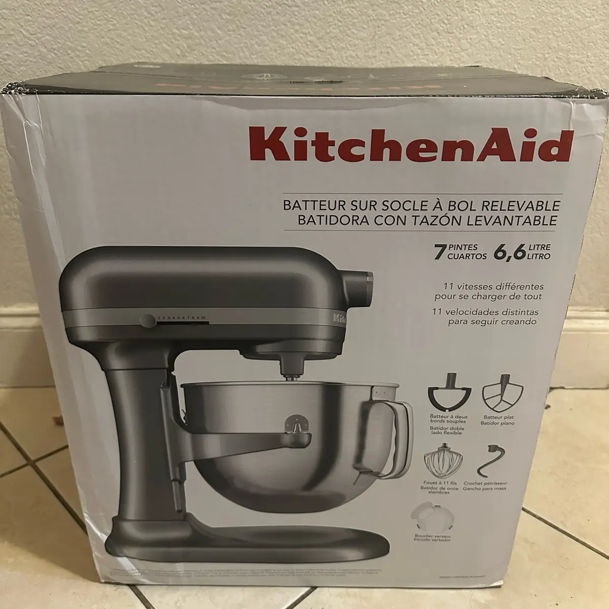 KitchenAid 7 Quart Bowl-Lift Stand Mixer for Efficient Home Cooking
