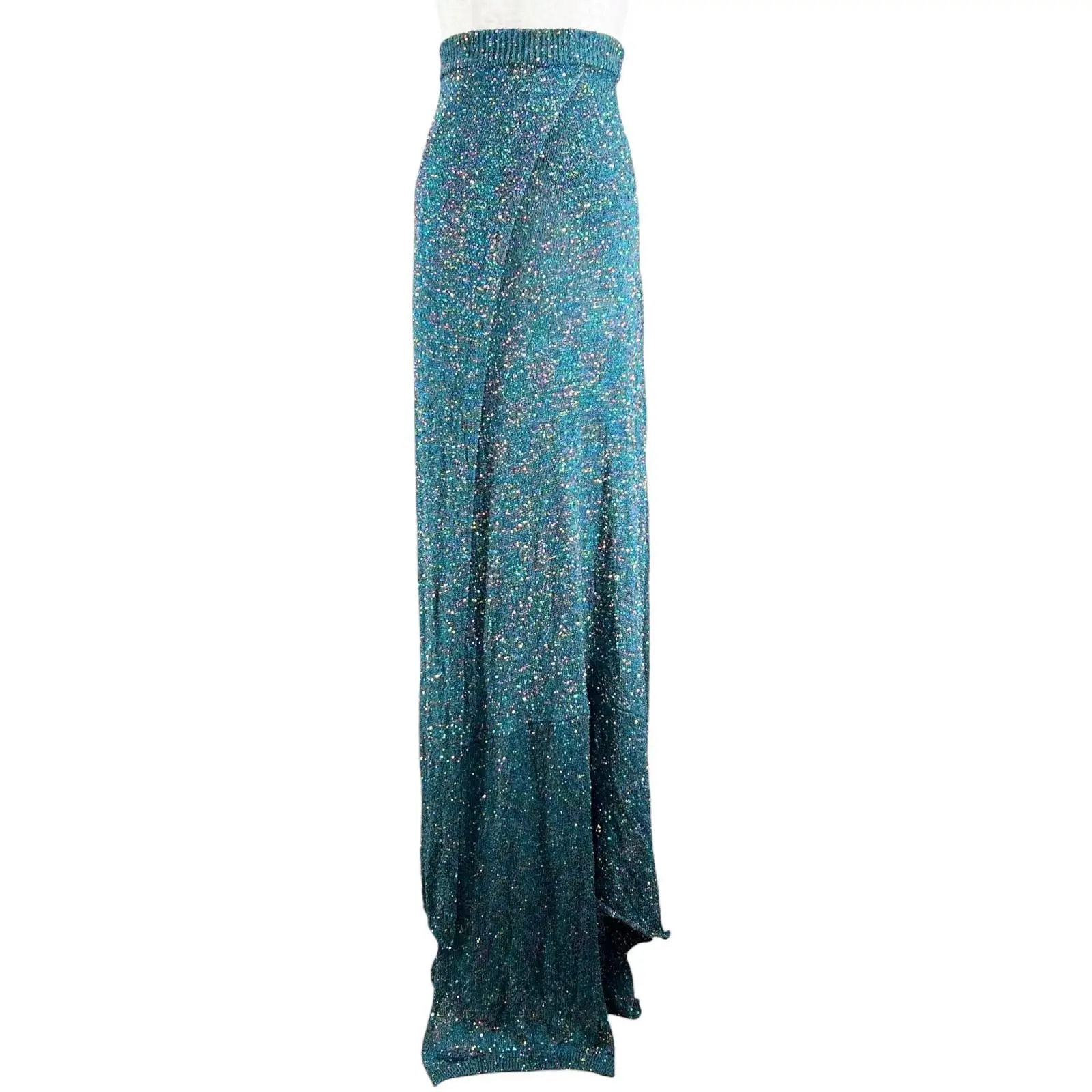 Pre-owned Loewe Polyester Small Leather Goods Polyamide Long Skirt