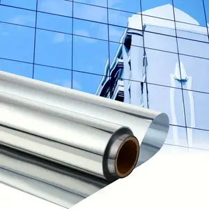 One-way Window Film, Reflective Heat Insulation Privacy Film, Interior Glass Decoration, Privacy Window Film, Sun Shading Heat Insulation Film