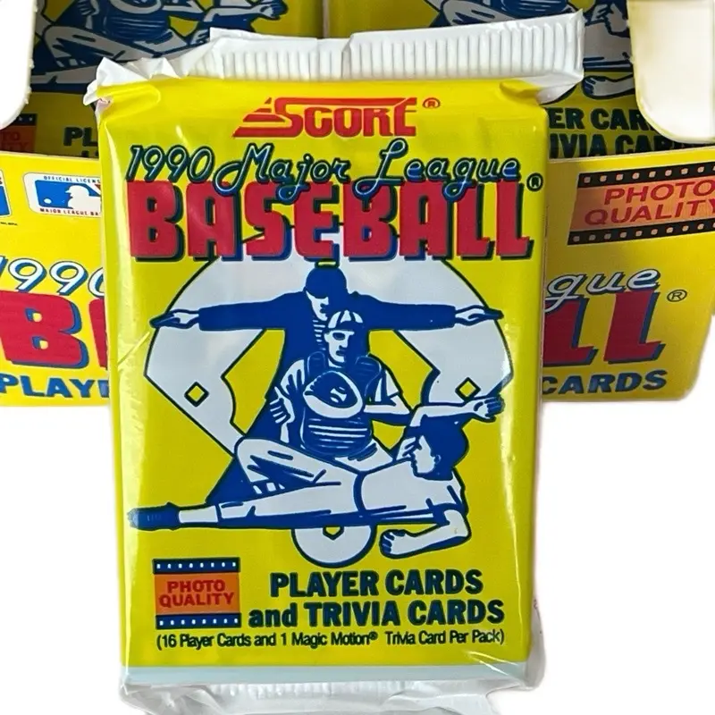 Vintage Pack of 1990 Score Baseball 16 Cards!