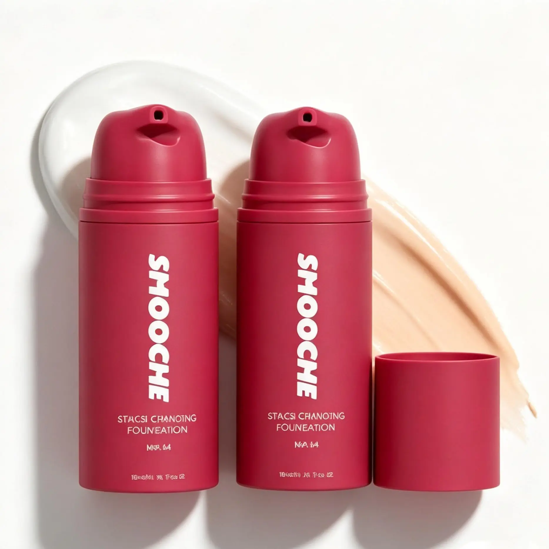 Smooche Smart Color-Adapting Foundation — A smart color-adapting foundation designed specifically for women, crafted to create a natural, translucent finish.