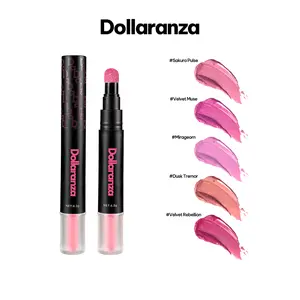 Dollaranza Flexi-Flush Liquid Blush - 16H Long-Lasting Streak-Proof Buildable Ultra Blendable Cheek Tint Cosmetic