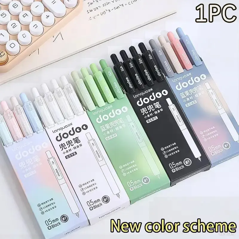 0.5mm Gel Pen, 4 Counts Quick Dry Gel Pen, Gel Pens Set, Aesthetic Pastel Markers, Portable Writing Pen for Students, Ink Gel Pens, Office Stationery & Supplies