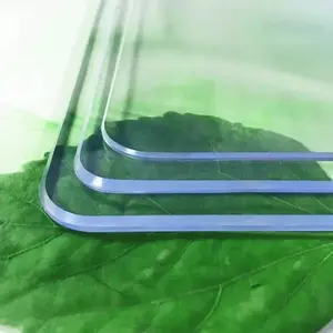 PVC Transparent Tablecloth Waterproof Oil-proof Anti-scalding Soft Glass Rectangular Tablecloth Kitchen Table Mat Table Cover