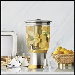 Optima Chill Cell Beverage Dispenser - Stainless Steel with Built-in Chiller, Ideal for Refreshing Beverages, Compact Design