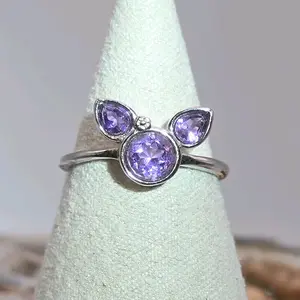 Amethyst Piglet Ring