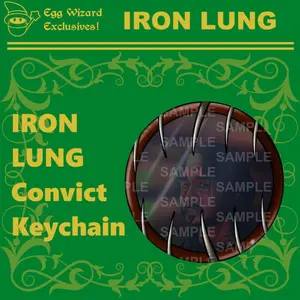 PREORDER- Iron Lung: Convict Porthole Keychain