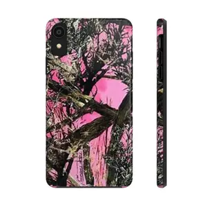 Pink Camo Tough Phone Case