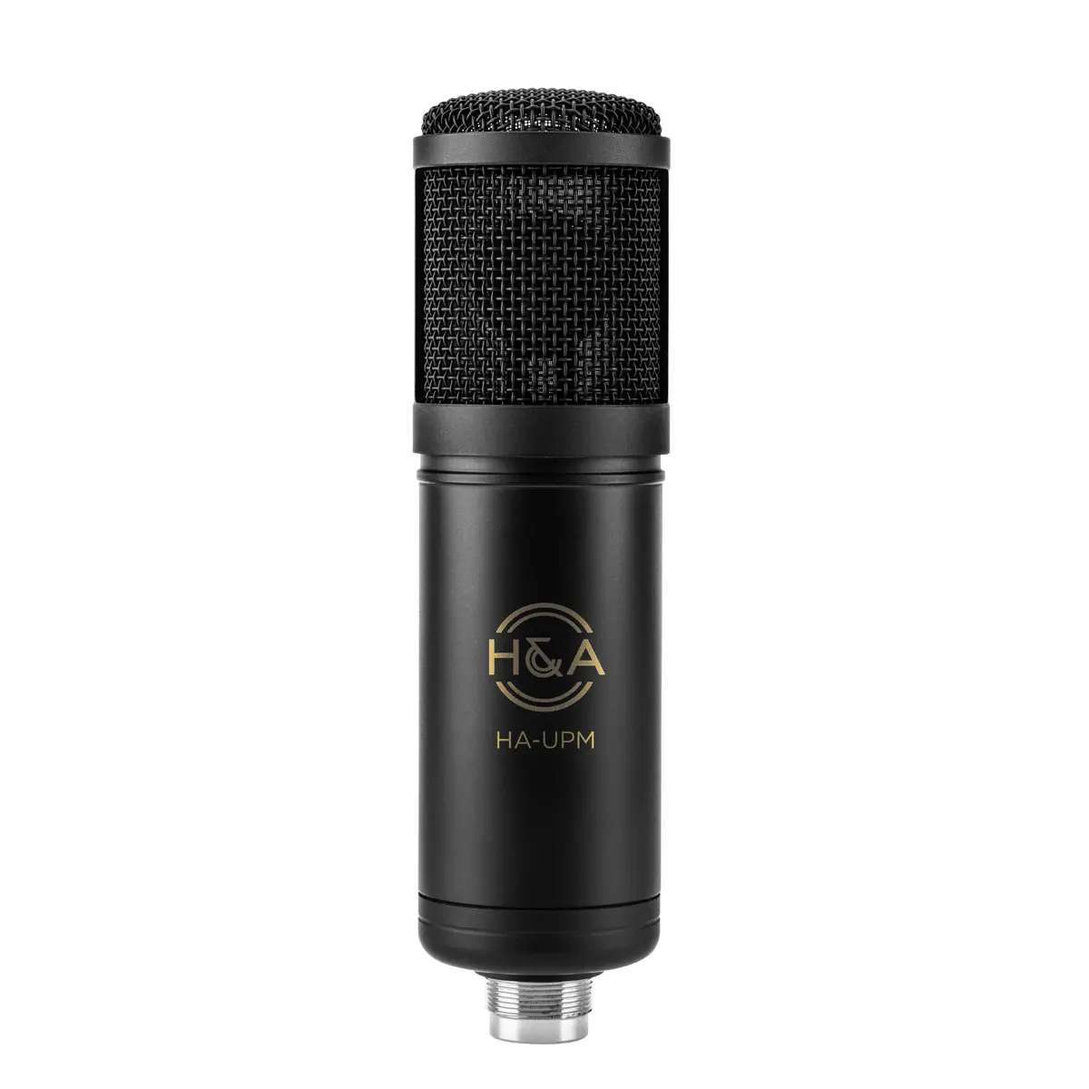 H&A USB Condenser Microphone - Digital Audio, Plug-and-Play, USB-Powered for Podcasting, Studio Recording, Adjustable Stand