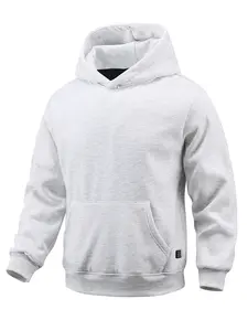 Men's Hooded Heated Sweatshirt, Without battery, Switch Control, Loose Fit, Winter Casual Wear, Outdoor & Daily Warmth