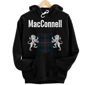 MacConnell Clan Scottish Name Coat Of Arms Tartan Hoodie, Sweatshirt, T-Shirt