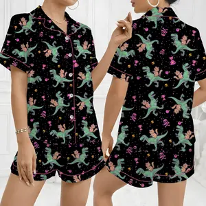 Princess Donut & Mongo Pajamas Set, Dungeon Crawler Carl Long Sleeve Pajamas, Funny Cat Dinosaur Sleepwear, Cozy Gamer Gift