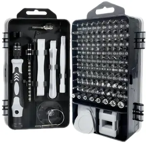 1 Set 115 In 1 Multifunctional Screwdriver Kit, & W Screwdriver Set Precision Multifunction Bit Set Mobile Phone Repair Device Torx Hex Hand Tools for Watch PC Phone Repair