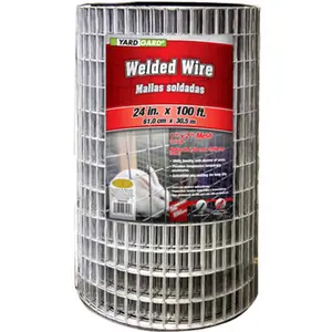 Midwest Air  24 in. x 100 ft. Galvanized Welded Wire, 14 Gauge, Outdoor