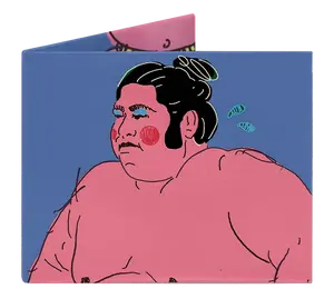 Do Not Touch My Shoes Slim Wallet Tyvek® Waterproof Tear-proof 12-16 Card Cash Holder Artist Designed