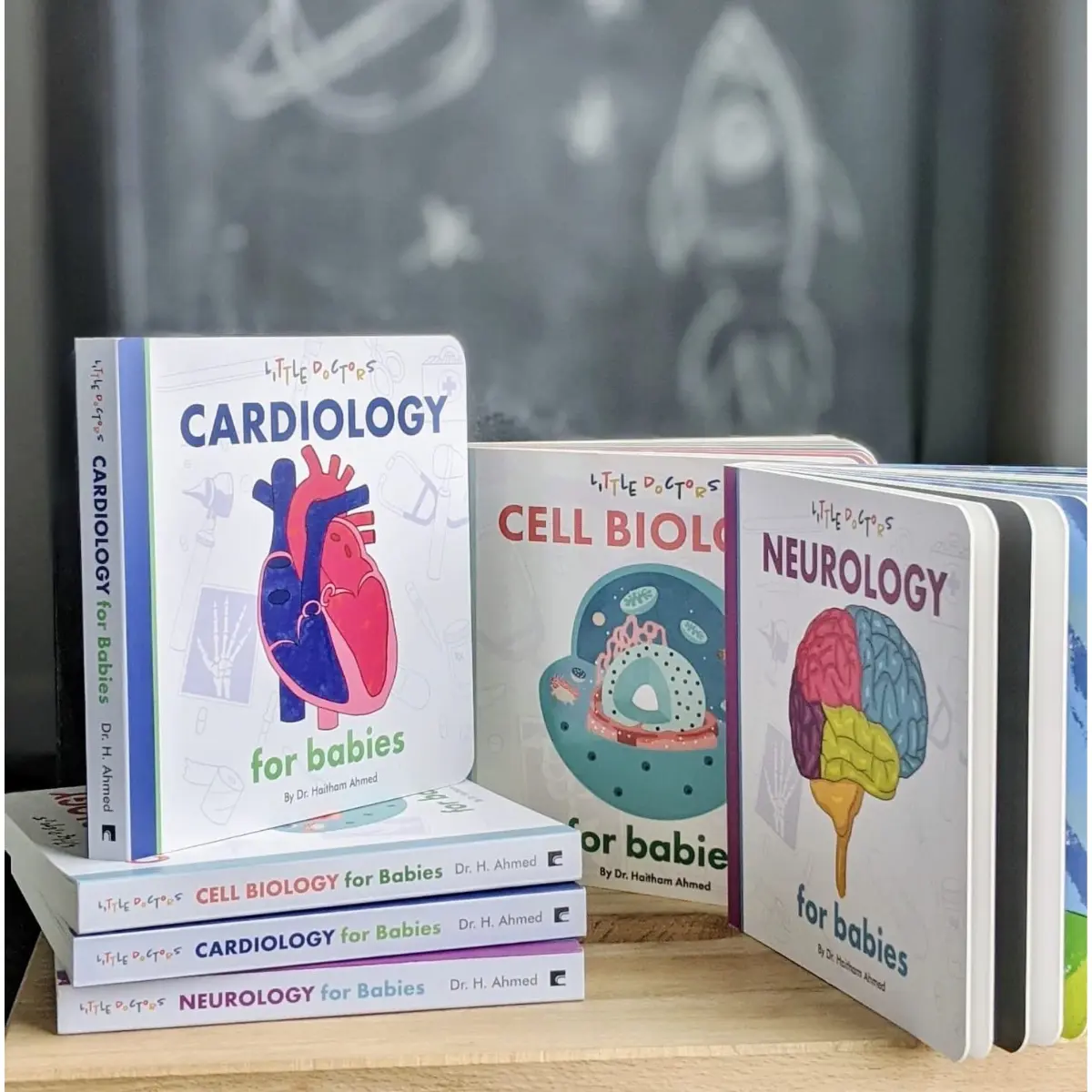 Little Doctors Children’s Book Set  Educational Kids Stories About Doctors & Healthcare - Hardcover