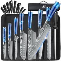 8Pcs Knife Set-Blue