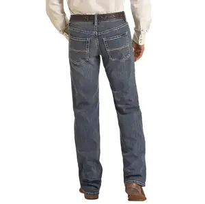 Rock & Roll Cowboy Men's Vintage '46 Relaxed Stackable Boot Cut Leg Jeans VMSPD03714