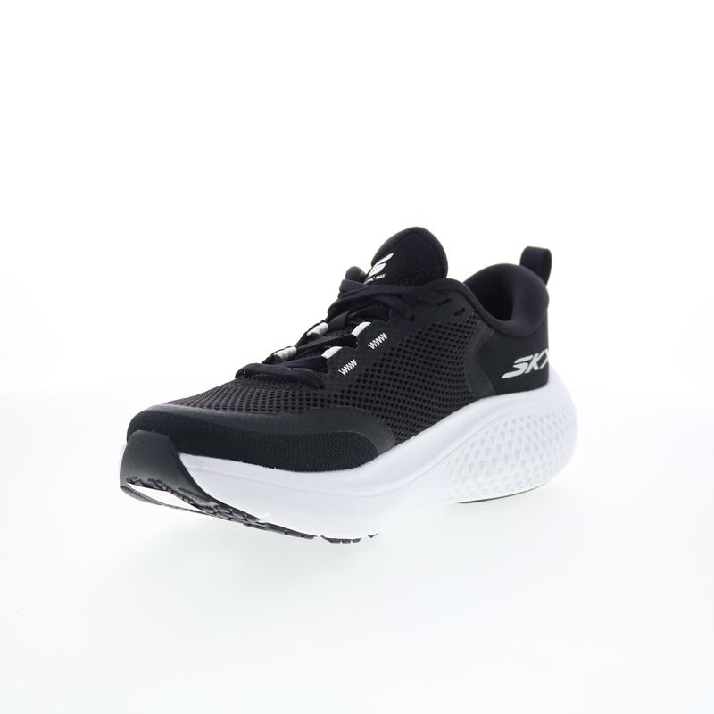 Skechers Go Run Supersonic 172086-BKW Womens Black Athletic Running Shoes