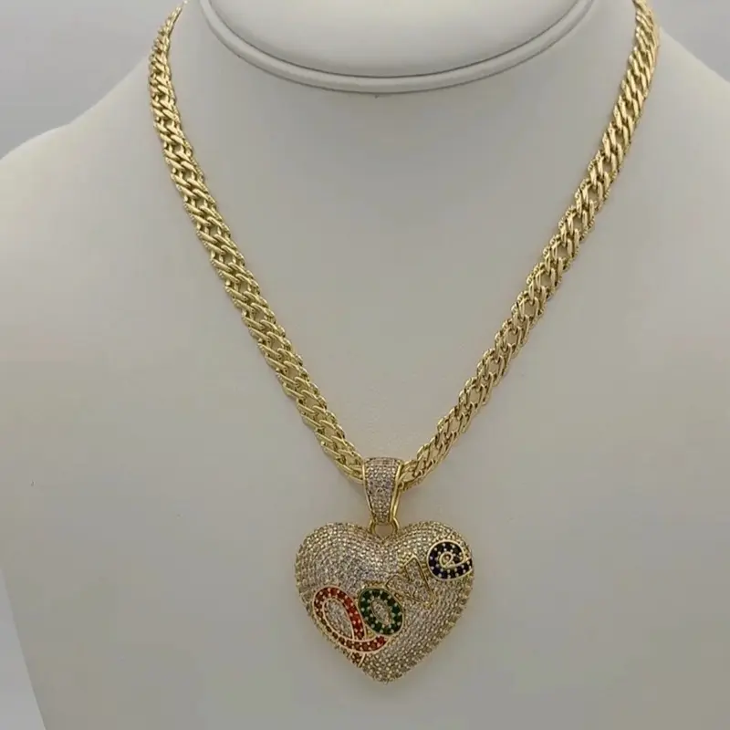 Rodriguezjewerly # 1292 Necklace # 1994 Pendant