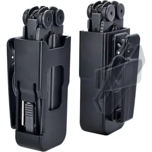 Sheath for LEATHERMAN Wave & Wave Plus, Wave Case with 360° Rotable Clip, Easy Clip On Wave Holster for Tool Belt, Up to 1.75" Belt
